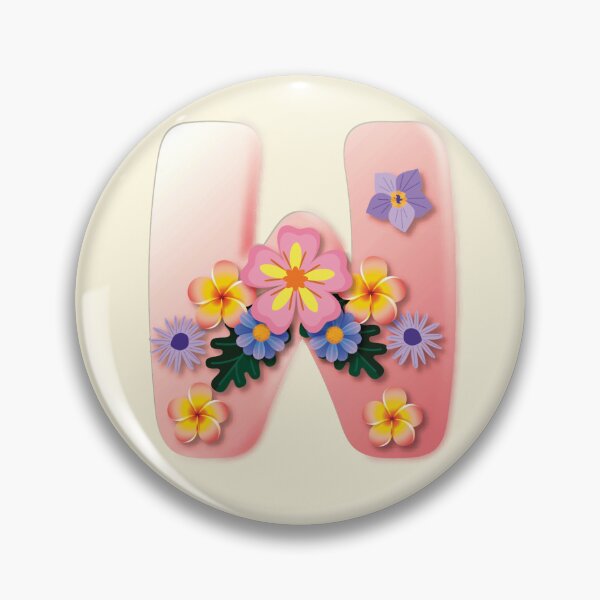 Item preview, Initial W Letter, The W Letter designed and sold by CharlottePlaceArt.