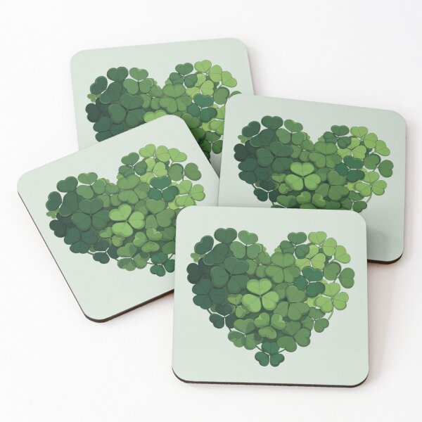 Item preview, Lucky Clover Heart Design designed and sold by Amevvoo.