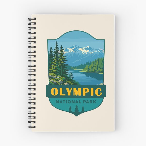 Item preview, Olympic National Park Sticker, Washington Poster designed and sold by Gideon Emmerich.