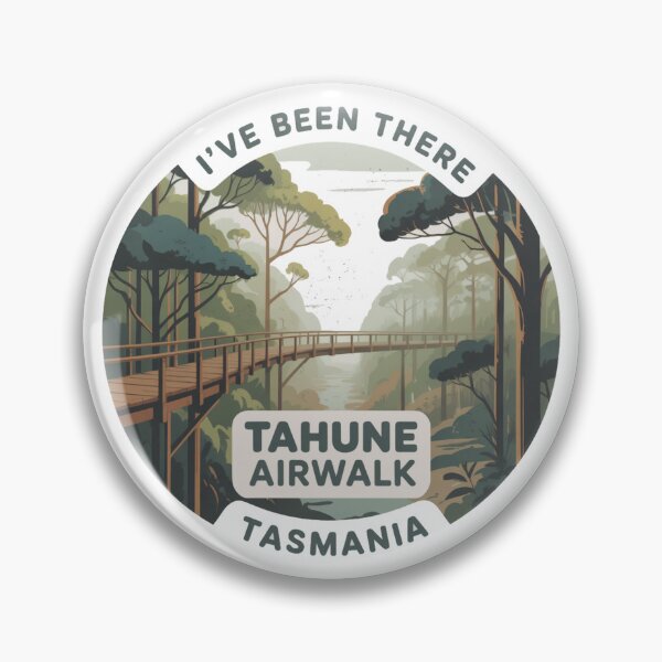 Item preview, Tahune AirWalk | Tasmania Travel Sticker designed and sold by Random Designs.