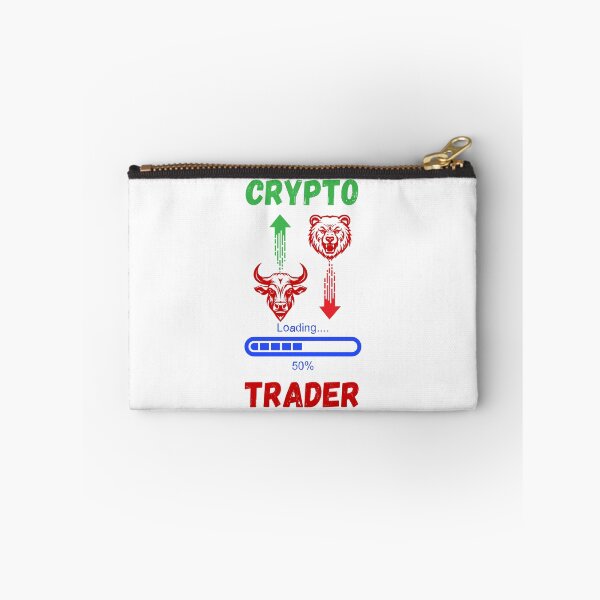 Item preview, Crypto Trader Loading Bull Bear Market Funny Trading Shirt designed and sold by KapiPrint.