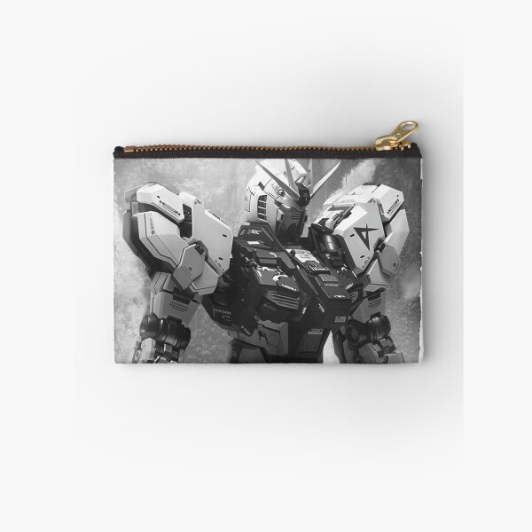 Item preview, black white RX-93 ν Gundam digital imaging illustration close up digital art designed and sold by sabartgunpla.