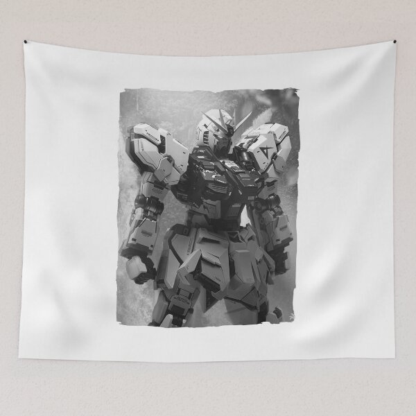 Item preview, black white RX-93 ν Gundam digital imaging illustration close up digital art designed and sold by sabartgunpla.