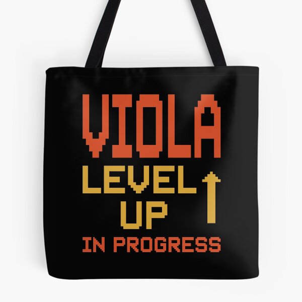 Item preview, VIOLA LEVEL UP IN PROGRESS – Dot Font Logo Design designed and sold by MOCOPOCO.