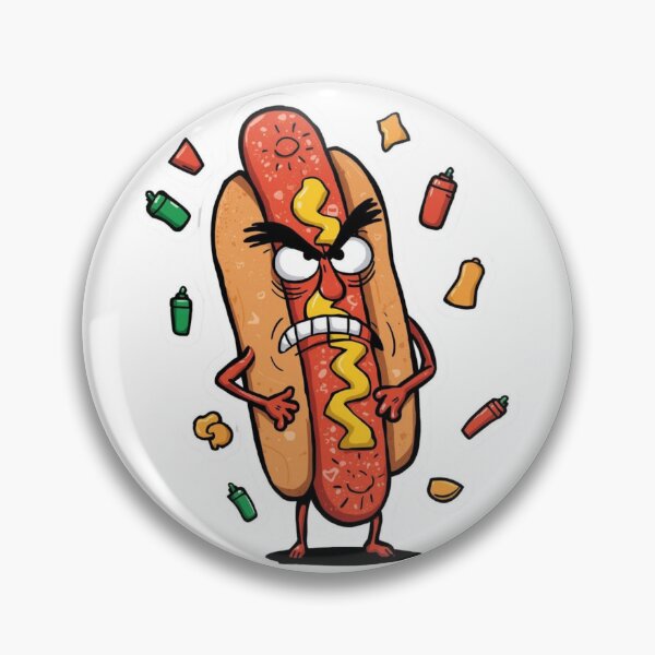 Artikelvorschau, Wütender Hotdog entworfen und verkauft von tipitoes.