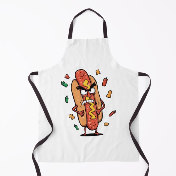 Item preview, Angry hotdog designed and sold by tipitoes.