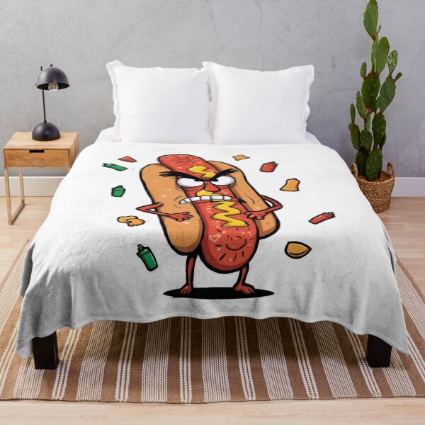 Item preview, Angry hotdog designed and sold by tipitoes.