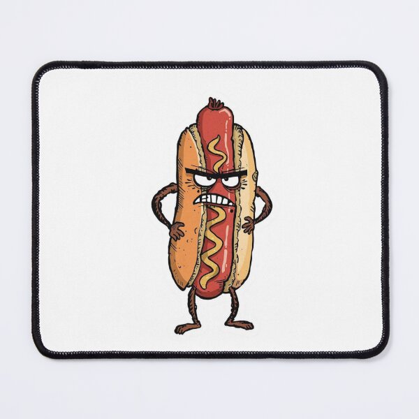Item preview, Angry hotdog designed and sold by tipitoes.