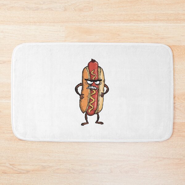 Item preview, Angry hotdog designed and sold by tipitoes.