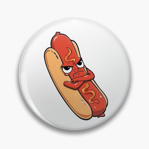 Artikelvorschau, Wütender Hotdog entworfen und verkauft von tipitoes.