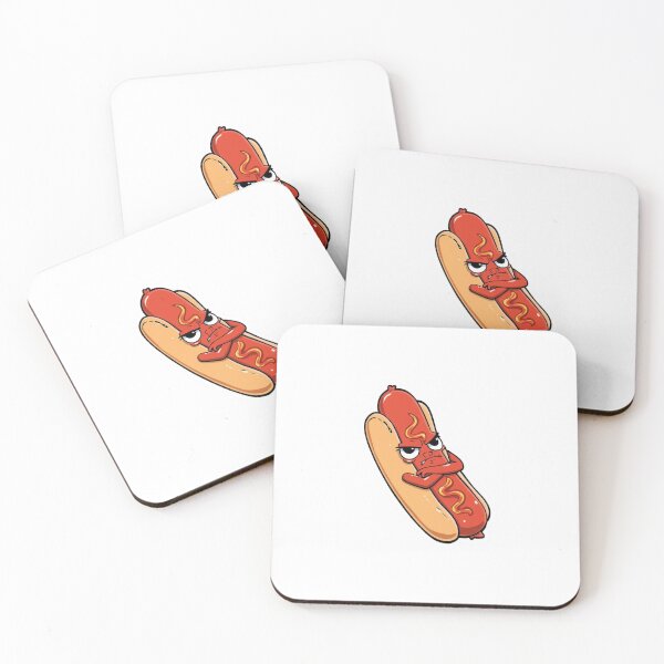 Item preview, Angry hotdog designed and sold by tipitoes.