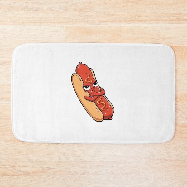 Item preview, Angry hotdog designed and sold by tipitoes.