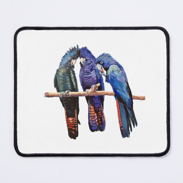 Item preview, Red Tailed Black Cockatoos designed and sold by Jos Coufreur.