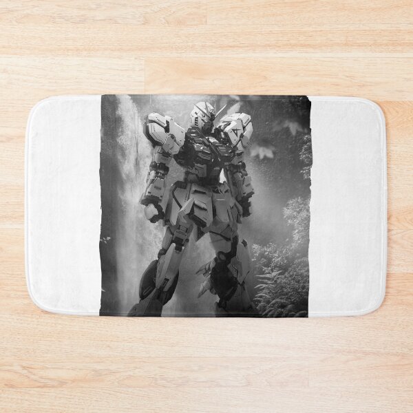 Item preview, black white RX-93 ν Gundam digital imaging illustration full HD digital art designed and sold by sabartgunpla.