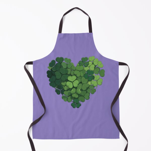 Item preview, Green Clover Heart Illustration designed and sold by Amevvoo.