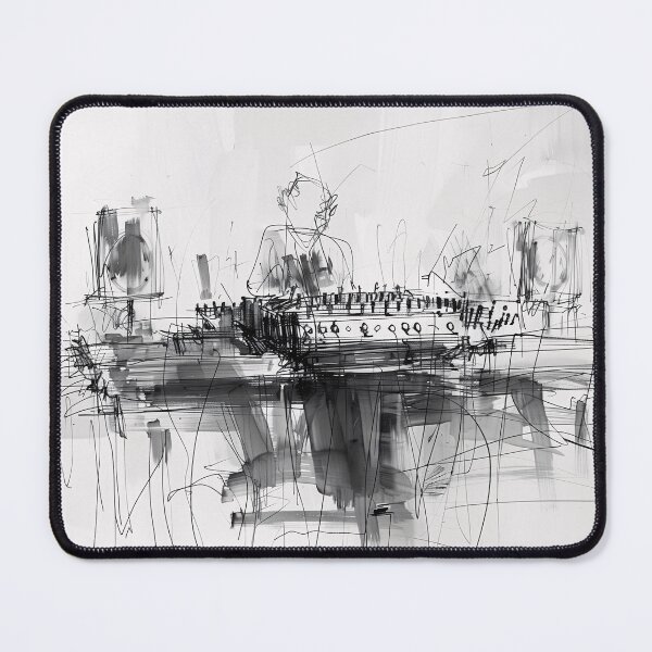 Item preview, Abstract Music Producer designed and sold by SleekLineSketches.