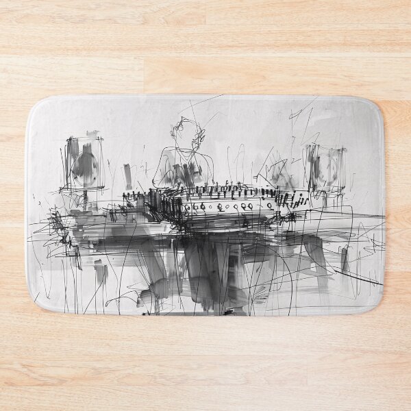 Item preview, Abstract Music Producer designed and sold by SleekLineSketches.