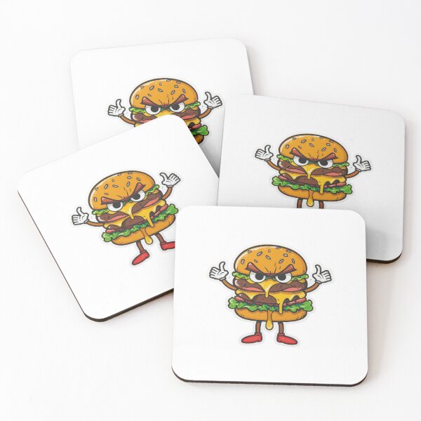 Item preview, Angry hamburger designed and sold by tipitoes.