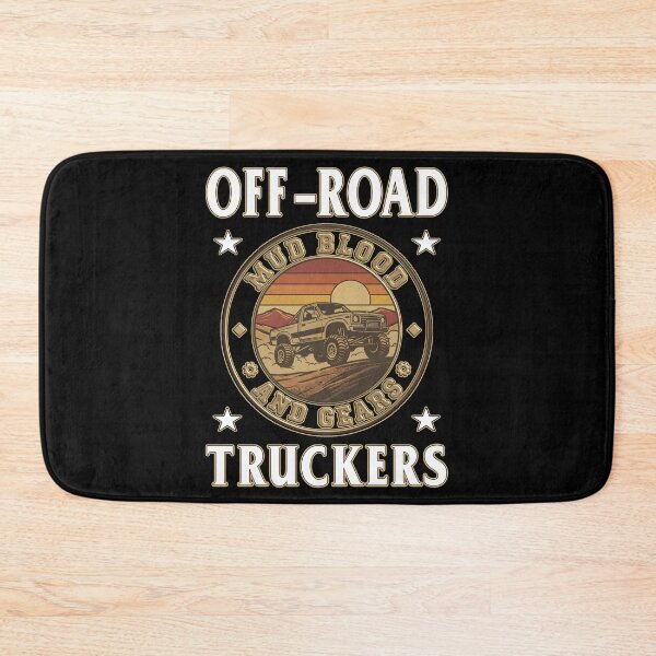 Item preview, OFF-ROAD TRUCKERS MUD BLOOD AND GEARS pickup trucks off-roaders big wheels challenging terrain designed and sold by Jt41.