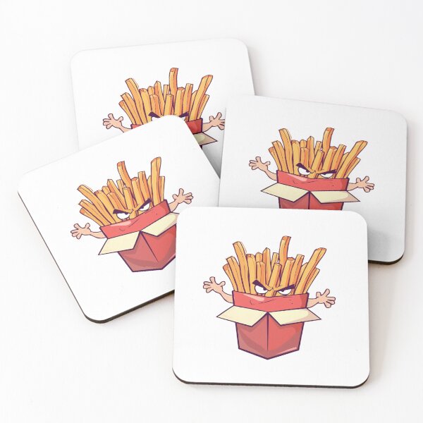 Item preview, Angry french fries designed and sold by tipitoes.
