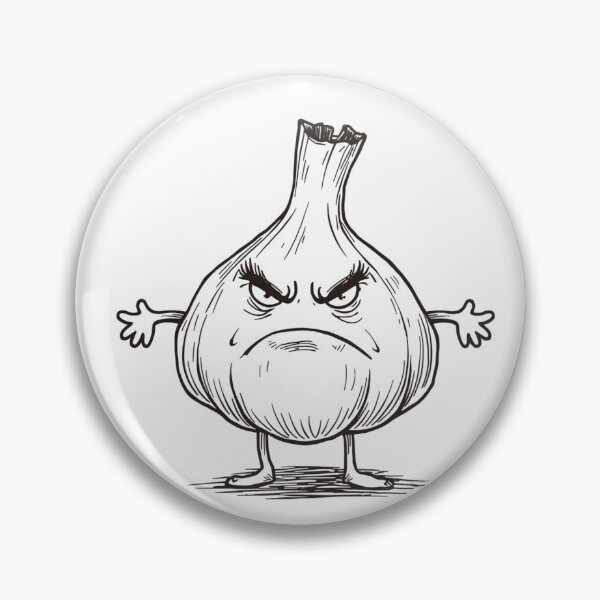Item preview, Angry garlic designed and sold by tipitoes.