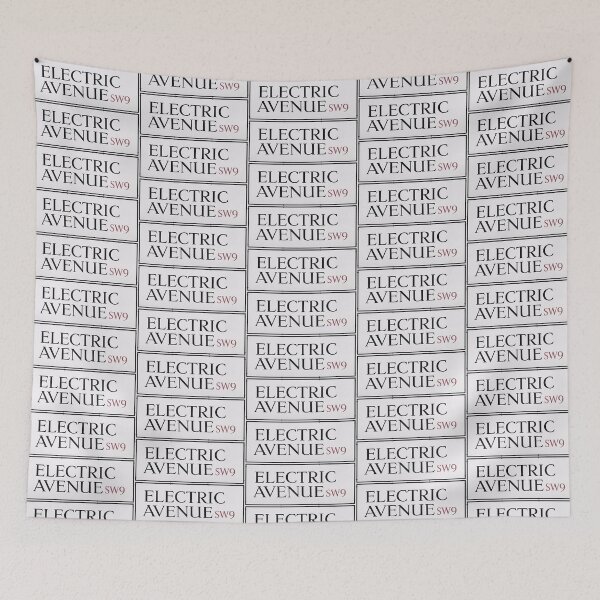 Item preview, Electric Avenue SW9 Brixton Sign designed and sold by Al’s Shirts.