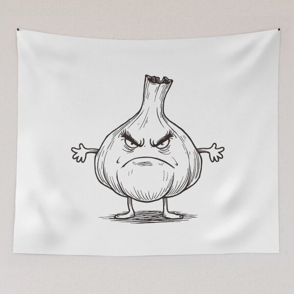 Item preview, Angry garlic designed and sold by tipitoes.