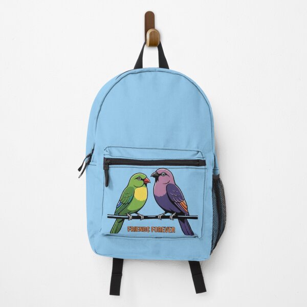 Item preview, Friends Forever – Colorful Bird Companionship Design designed and sold by Dogandesighn.