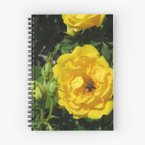 Item preview, Yellow Rose With A Bee designed and sold by AGMomsArt.