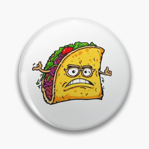 Item preview, Angry taco designed and sold by tipitoes.