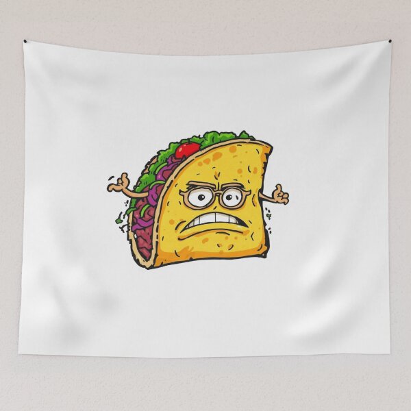 Item preview, Angry taco designed and sold by tipitoes.