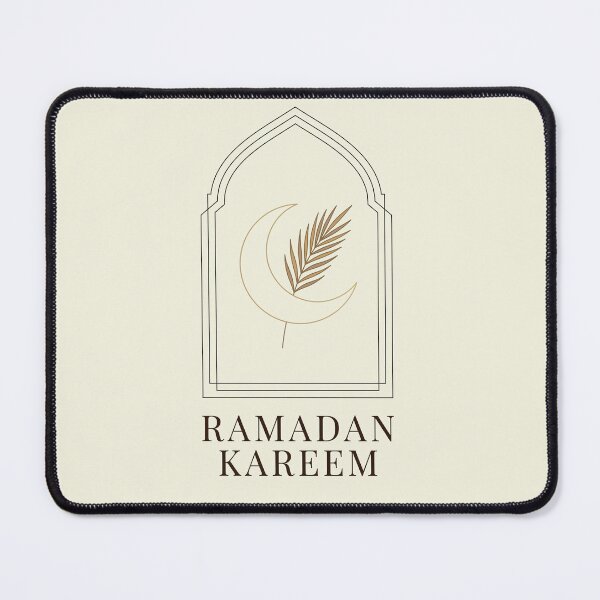 Item preview, Artisanal Ramadan Kareem | Fine-Line Moon & Palm Leaf Arch designed and sold by Aura Art Studio.