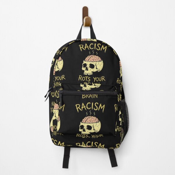 Item preview, Racism Rots Your Brain Grunge Skull designed and sold by AdyKurniawan.
