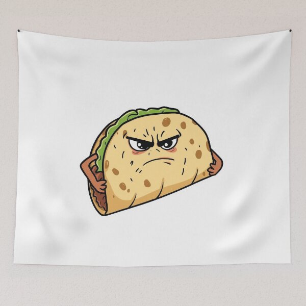 Item preview, Angry taco designed and sold by tipitoes.