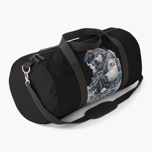 Item preview, Arctic Special Forces Heavy Gunner – Polar Bear Tactical Military Meme designed and sold by VibeOffline Studio.