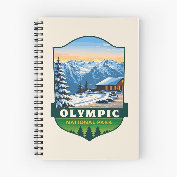 Item preview, Olympic National Park Sticker, Washington Poster designed and sold by Gideon Emmerich.