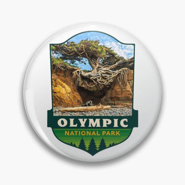 Item preview, Olympic National Park Sticker designed and sold by Gideon Emmerich.