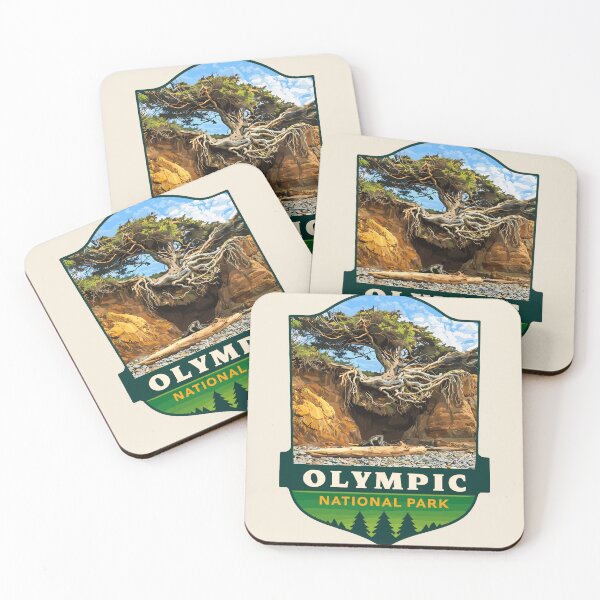 Item preview, Olympic National Park Sticker designed and sold by Gideon Emmerich.