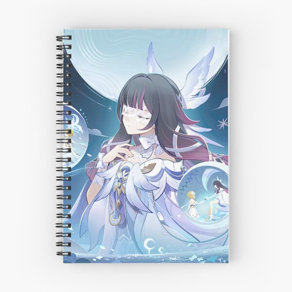 Item preview, Columbina Genshin Impact Memories of the Moon Artwork designed and sold by Astral Drop.