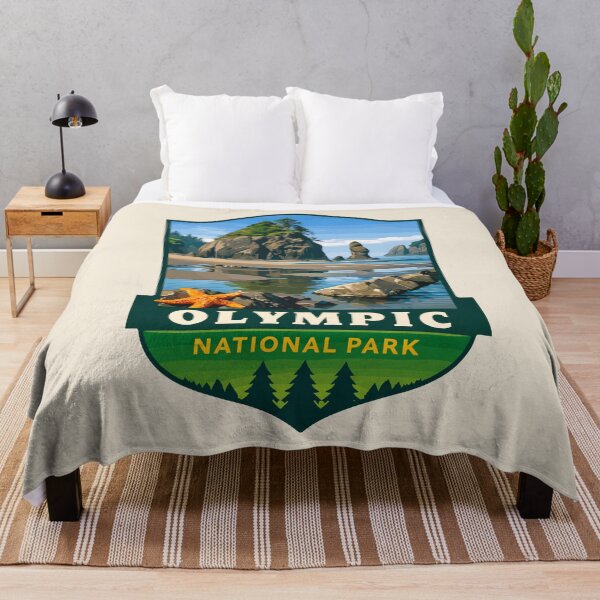 Item preview, Olympic National Park Sticker, Washington Poster designed and sold by Gideon Emmerich.