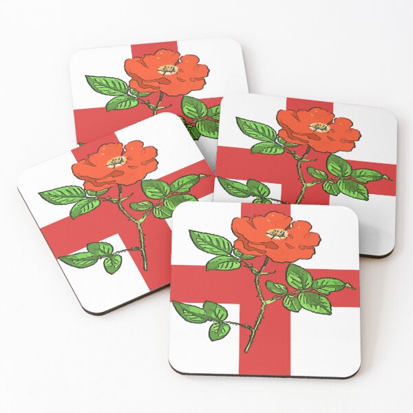 Item preview, St George Heraldic Cross and Tudor Rose England Patriot designed and sold by taiche.