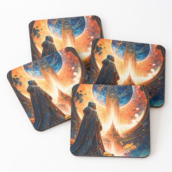 Item preview, Portal to the Infinite – Space Fantasy Artwork designed and sold by ANIARTONLINE.