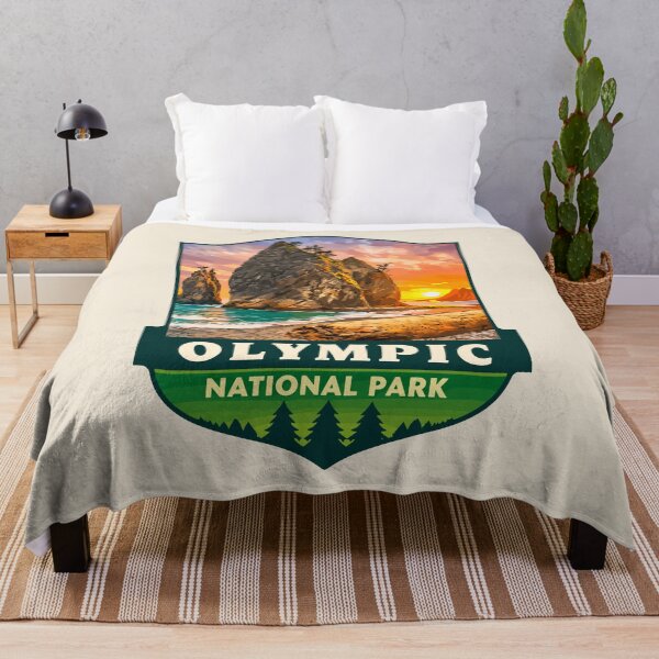 Item preview, Olympic National Park Sticker, Washington Poster designed and sold by Gideon Emmerich.