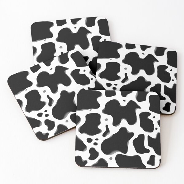 Item preview, Black and White Cow Print Pattern | Trendy Animal Print Aesthetic designed and sold by guchieworldcollection.
