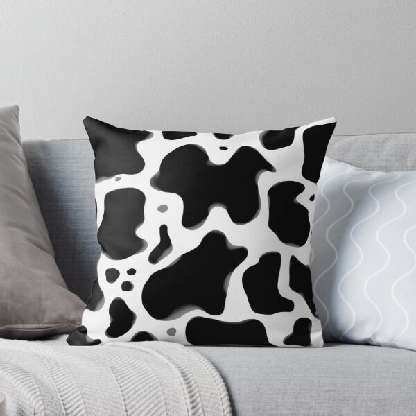 Item preview, Black and White Cow Print Pattern | Trendy Animal Print Aesthetic designed and sold by guchieworldcollection.
