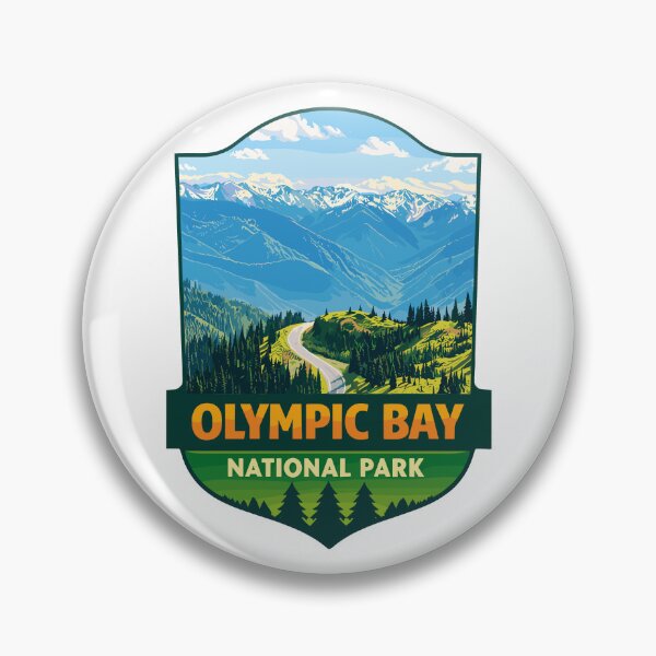 Item preview, Olympic National Park Sticker designed and sold by Gideon Emmerich.