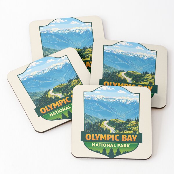 Item preview, Olympic National Park Sticker designed and sold by Gideon Emmerich.