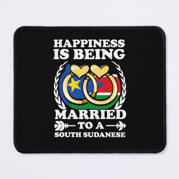 Item preview, Happiness Is Being Married To A South Sudanese designed and sold by GabbyKash.