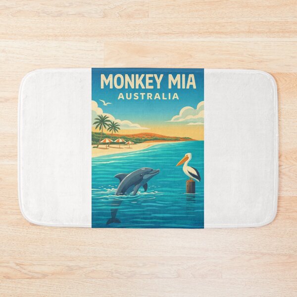 Item preview, Monkey Mia Western Australia – Shark Bay and Bottlenose Dolphins designed and sold by Places On Earth.