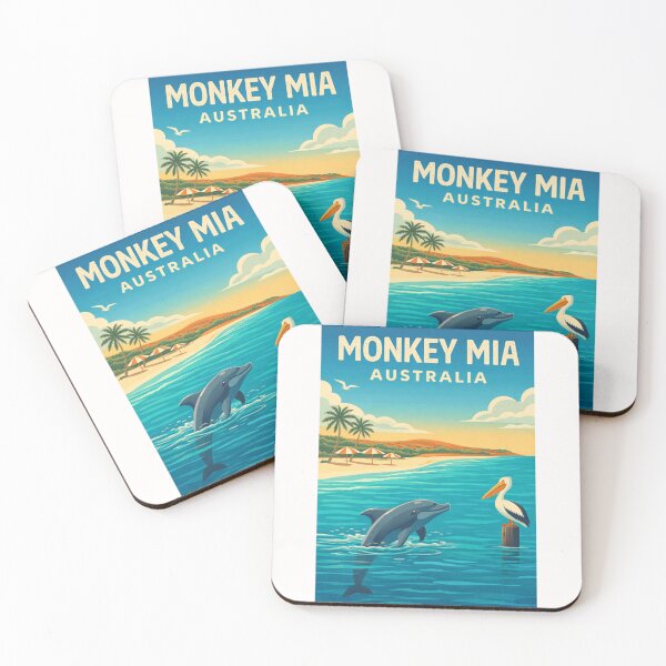 Item preview, Monkey Mia Western Australia – Shark Bay and Bottlenose Dolphins designed and sold by Places On Earth.